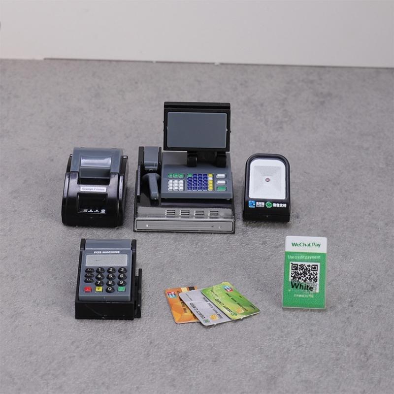 Toy Cash Register - Kit de caja registradora y terminal