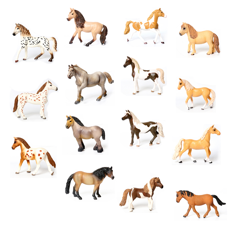 Kids Toys Reviews - Figuras de caballos, animales de granja,
