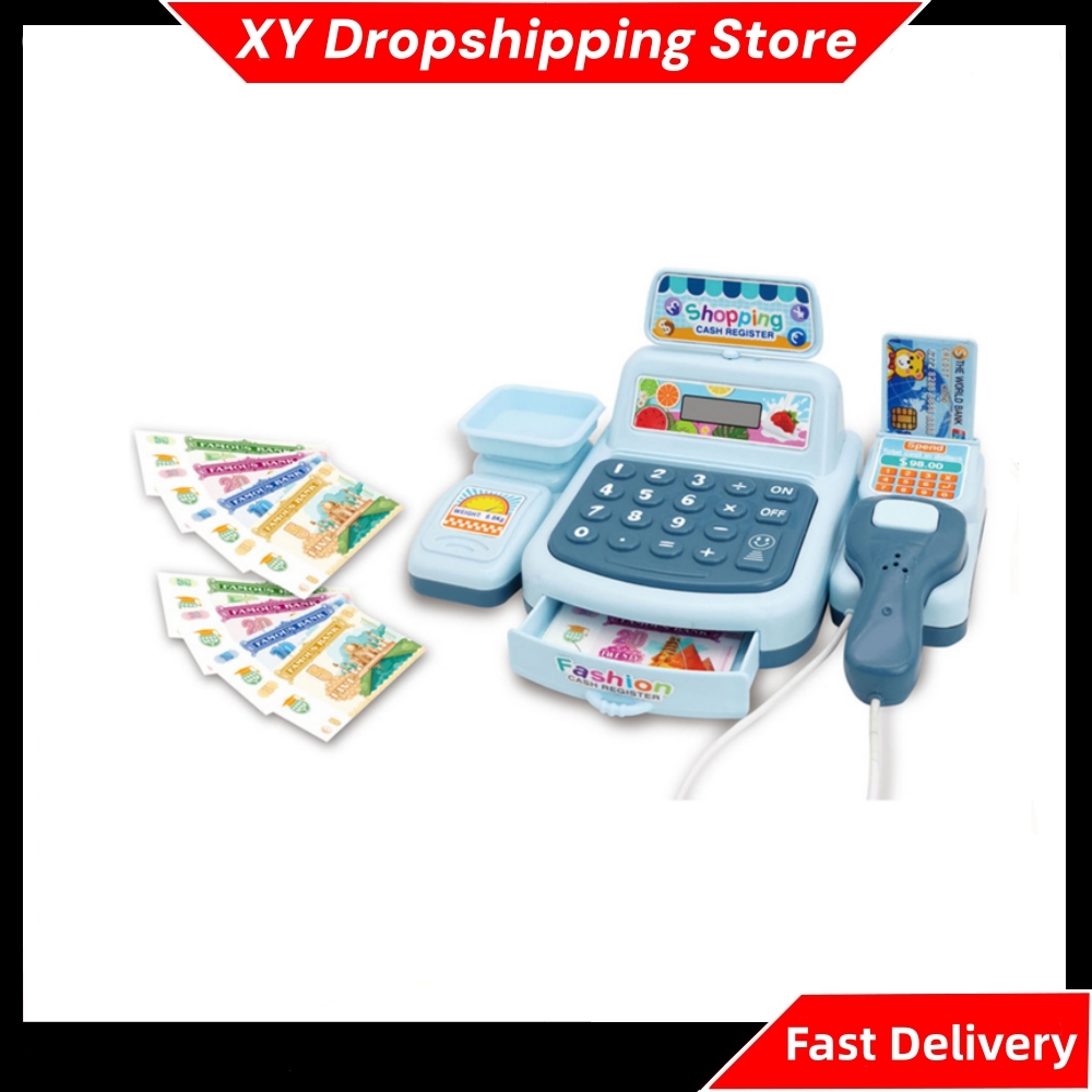 Toy Cash Register - Juego de simulación de caja registradora,