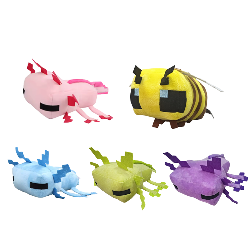 Kids Zombie Toys - Juguetes de Peluche de Axolotl, Araña