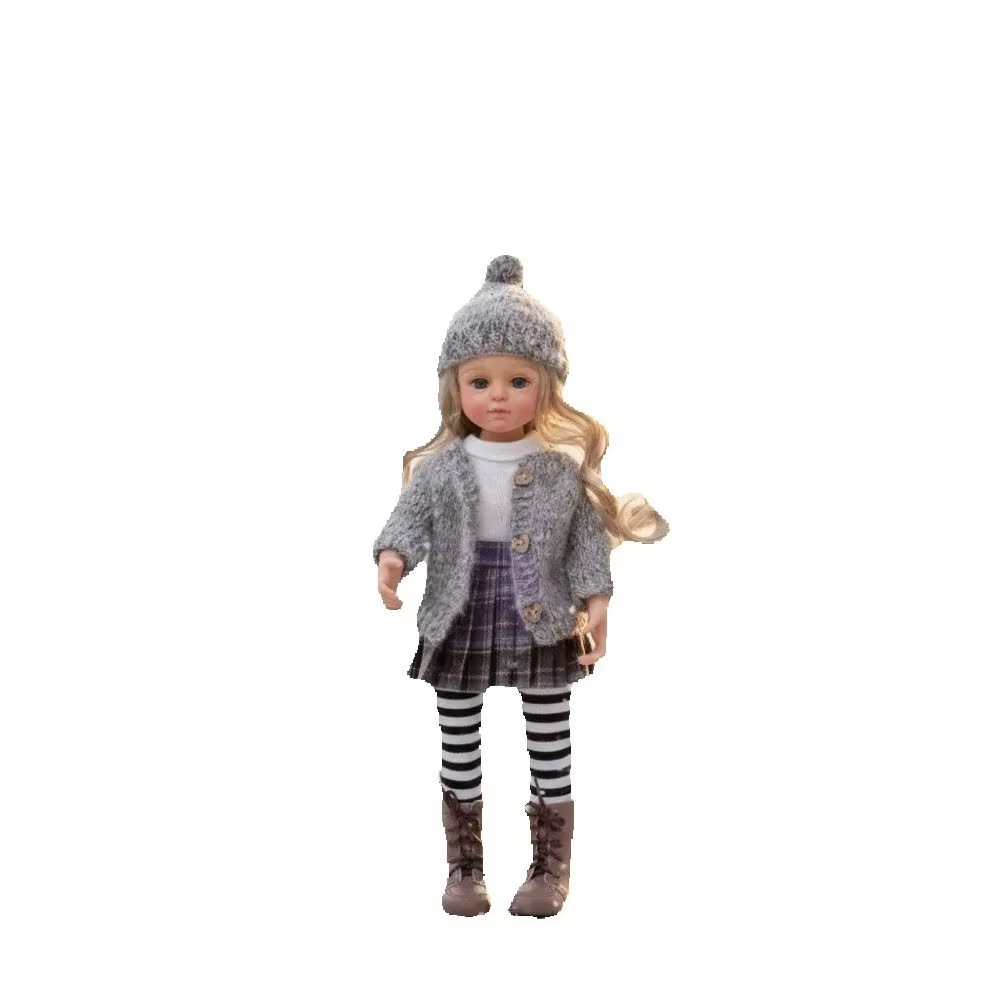 Kids Toys Xmas - Cloveray, muñeca de vinilo realista de