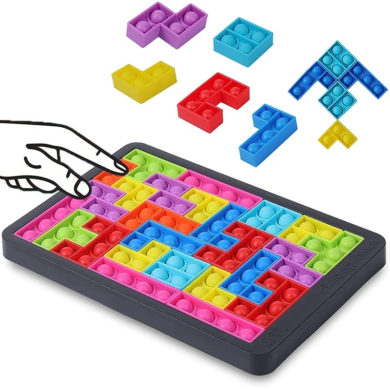 27 piezas de rompecabezas Tetr - Kids Toys 3 Year Old reseña y precio