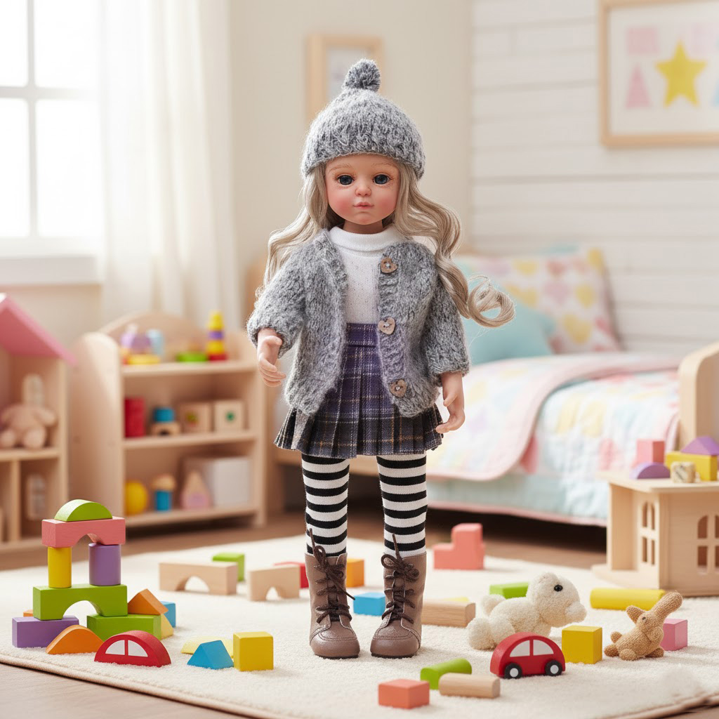 Cloveray, muñeca de vinilo rea - Kids Toys Xmas reseña y precio